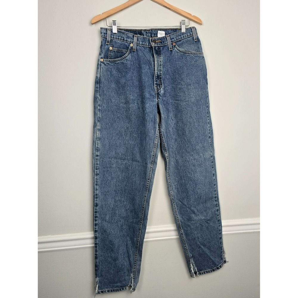 Vintage Y2K 1997 Levis 560 Mens Orange Tab Retro Americana Jeans Size 33x34